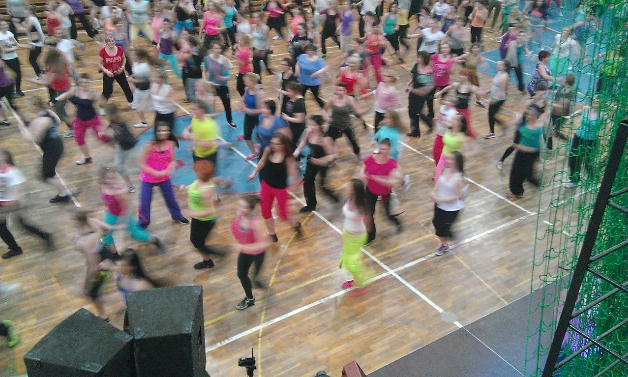 zumba,organizacja imprez,naglosnienie,oswietlenie,efekty