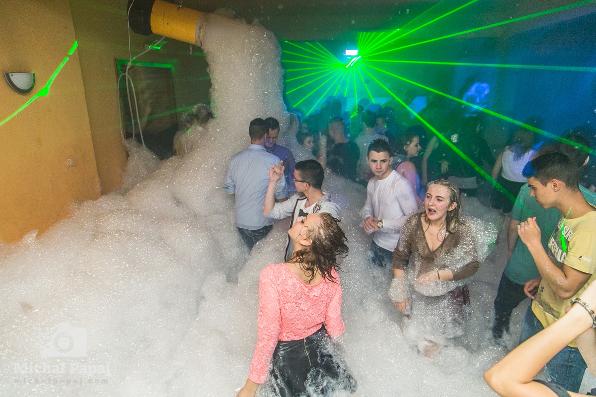 organizacja imprez,naglosnienie,oswietlenie,efekty, wytwornica piany