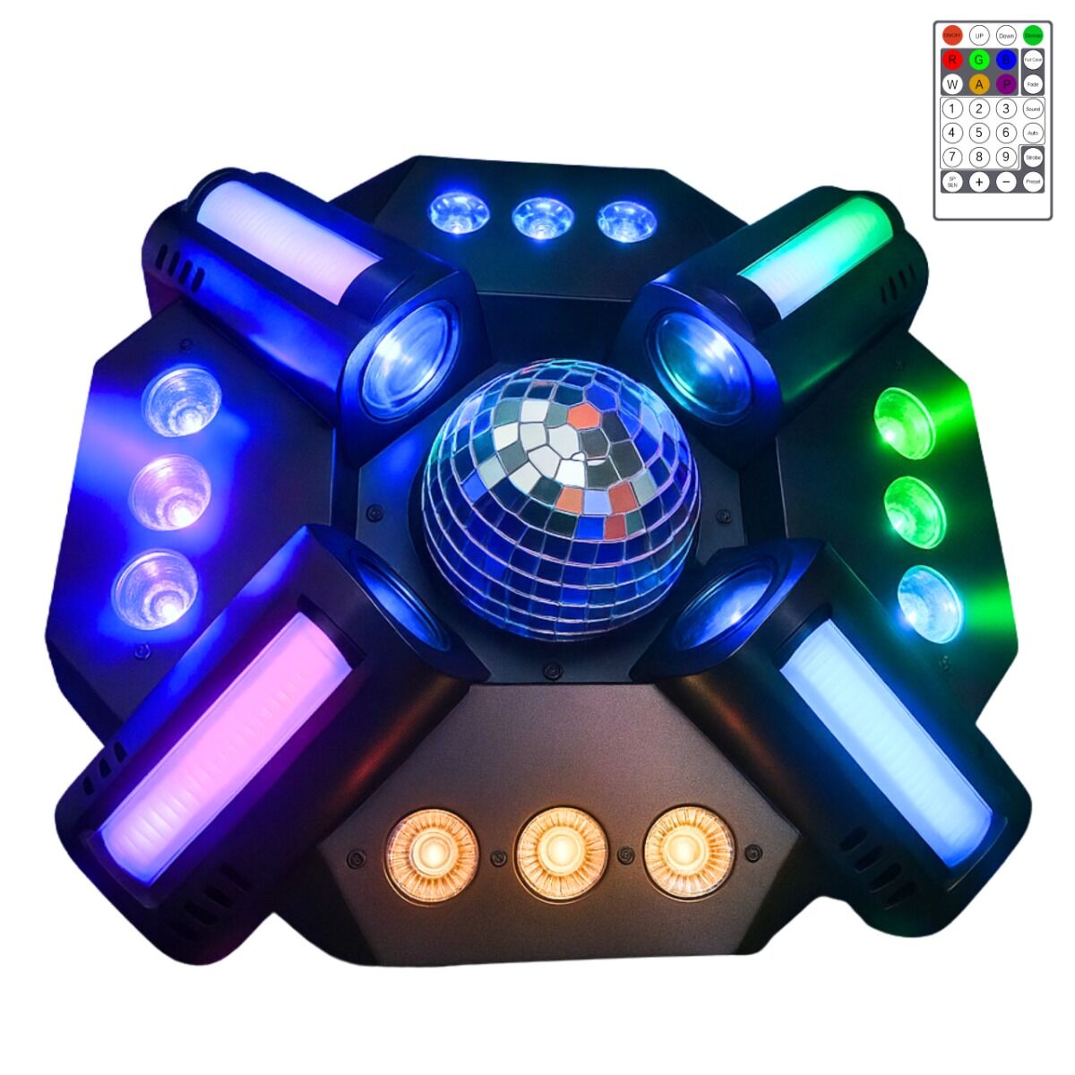 wynajem swiatel dyskotekowych,wypozyczalnia oswietlenia, beamz nomia, eurolite 