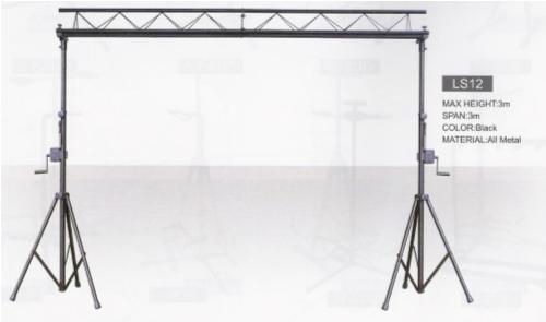 wynajem statyw pod oswietlenie, rampa oświetleniowa, statyw korbowy